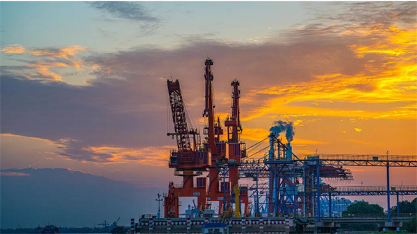 记录扬州港日落美景.jpg 记录扬州港日落美景.jpg