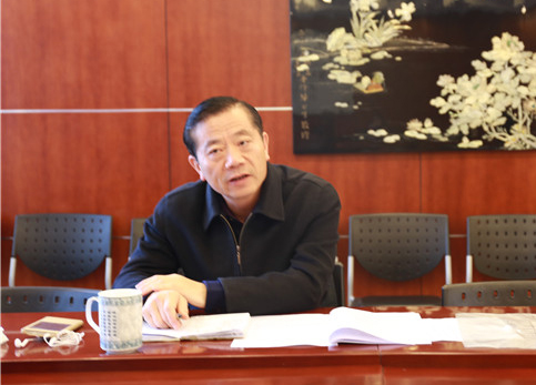 市教育局局长夏正祥发表重要讲话会议现场