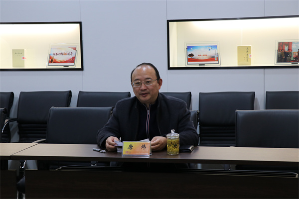 树人学校党委书记、校长唐炜同志汇报学校党建工作.jpg