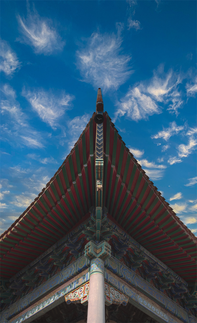 高三13班钱坤《檐角凌云》.jpg 高三13班钱坤《檐角凌云》.jpg